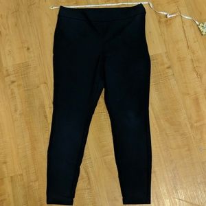 Navy skinny legging pants